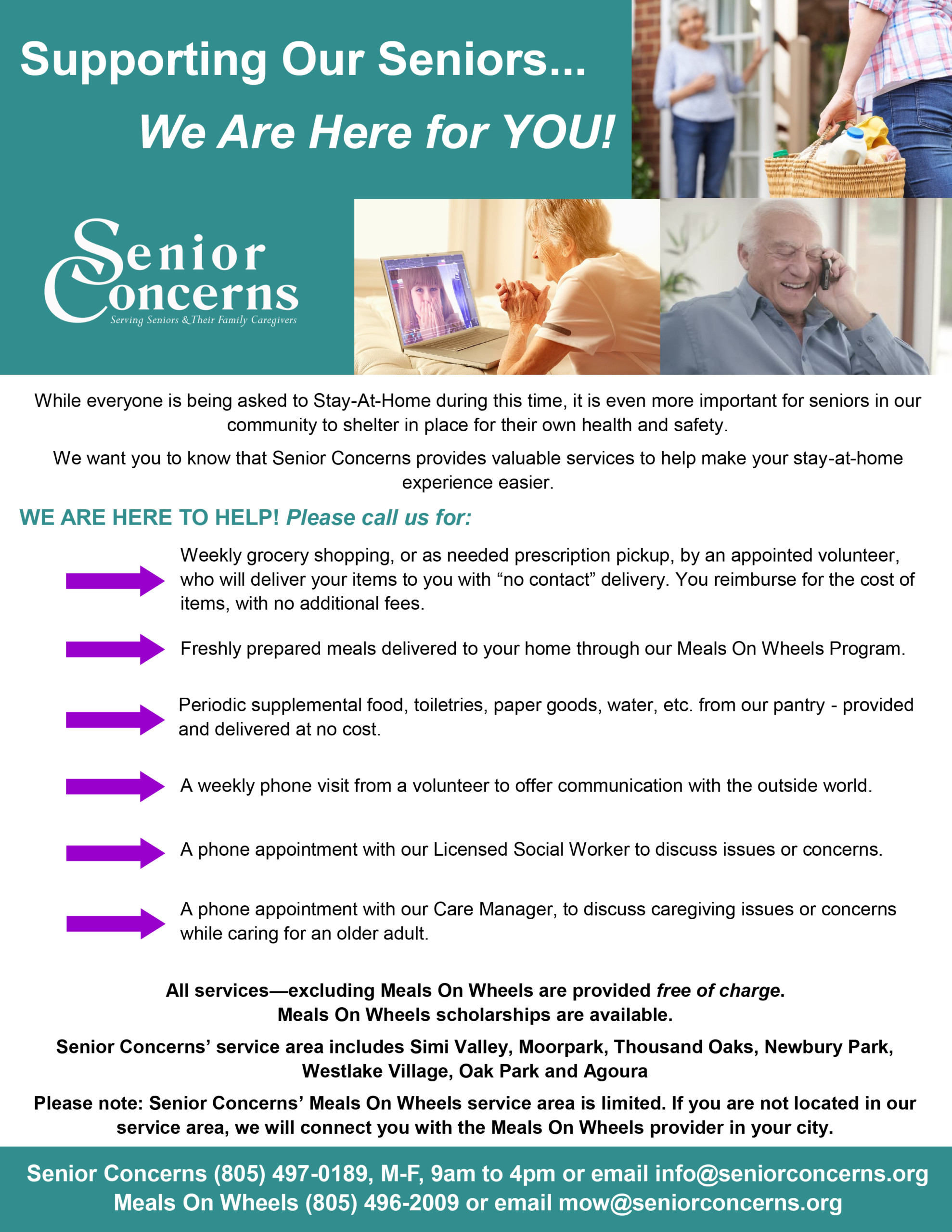 Emergency Wraparound Services for Homebound Seniors Senior Concerns